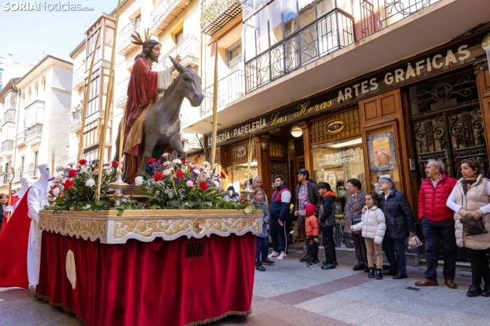 Procesión Domingo de Ramos Soria 2023. /VikSar Fotografía