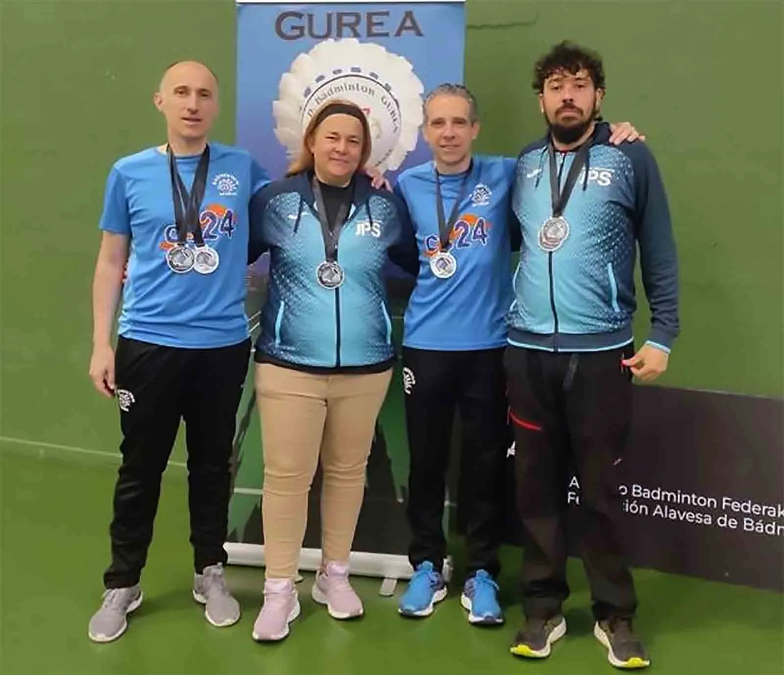 Representación soriana en Vitoria este fin de semana. /CBS-AD89