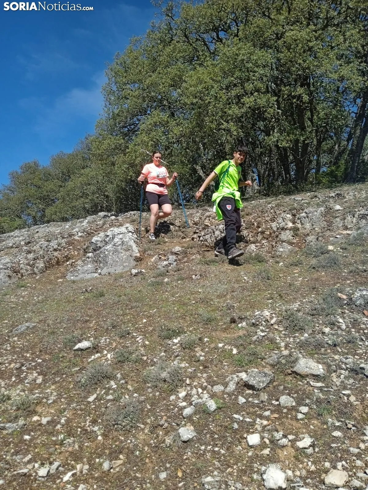Foto 7 - &Aacute;ngel Matesanz y Sara P&eacute;rez, ganadores del I Trail Soria Puro Ox&iacute;geno