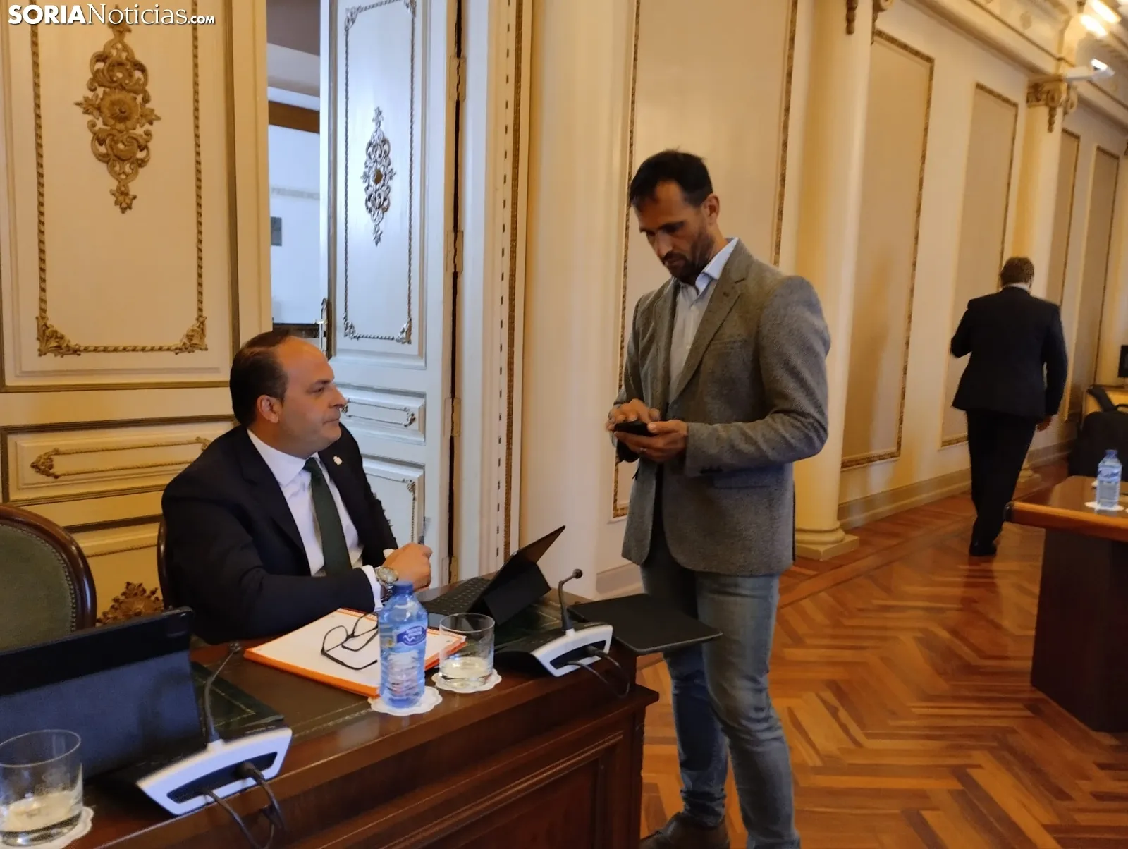 Pleno ordinario del mes de abril en la Diputación de Soria.