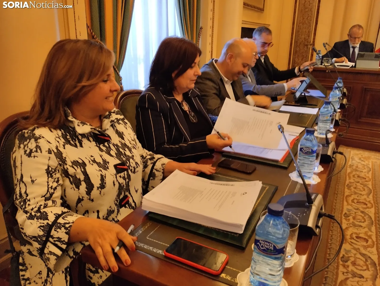 Pleno ordinario del mes de abril en la Diputación de Soria.