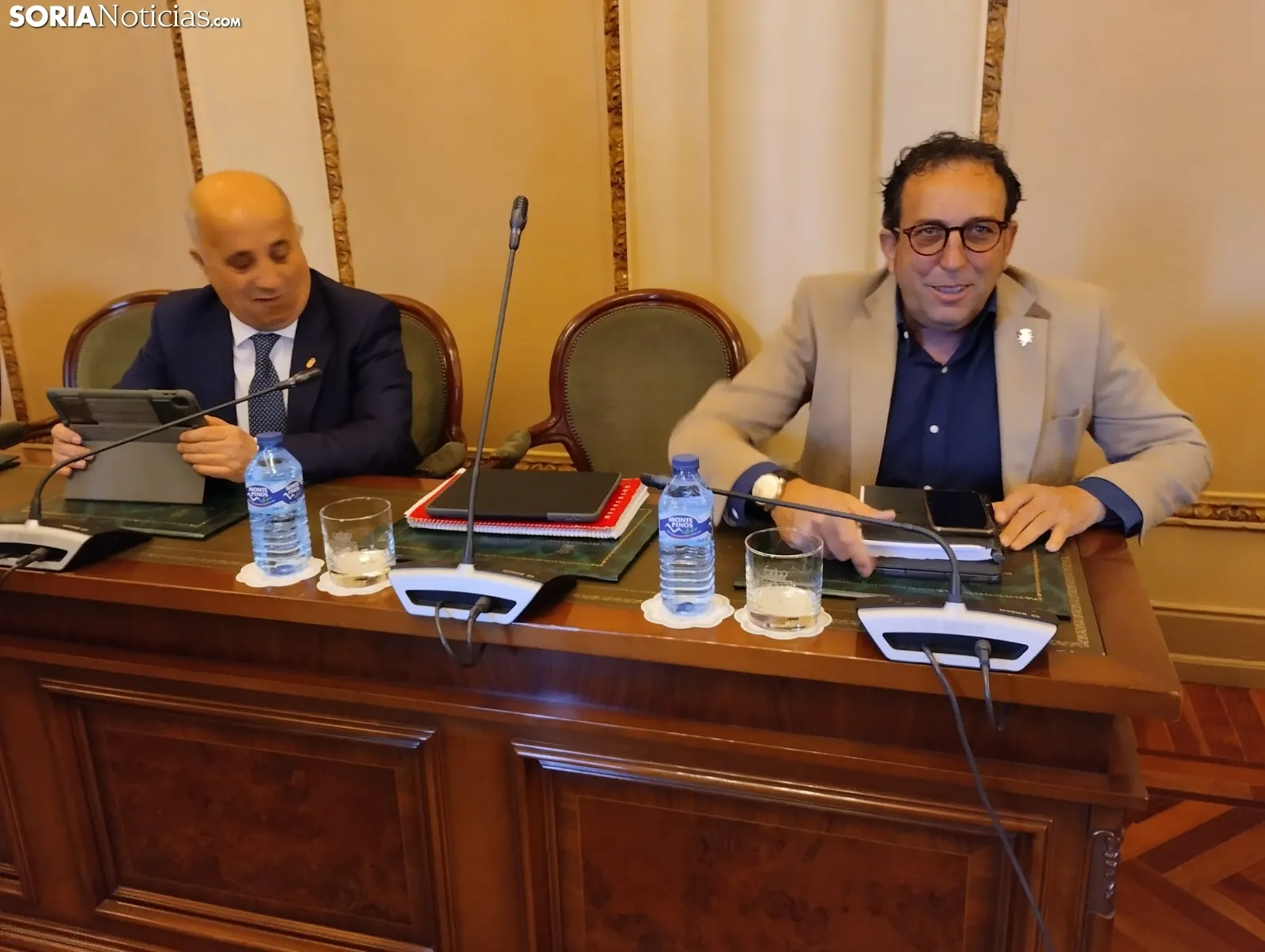 Pleno ordinario del mes de abril en la Diputación de Soria.