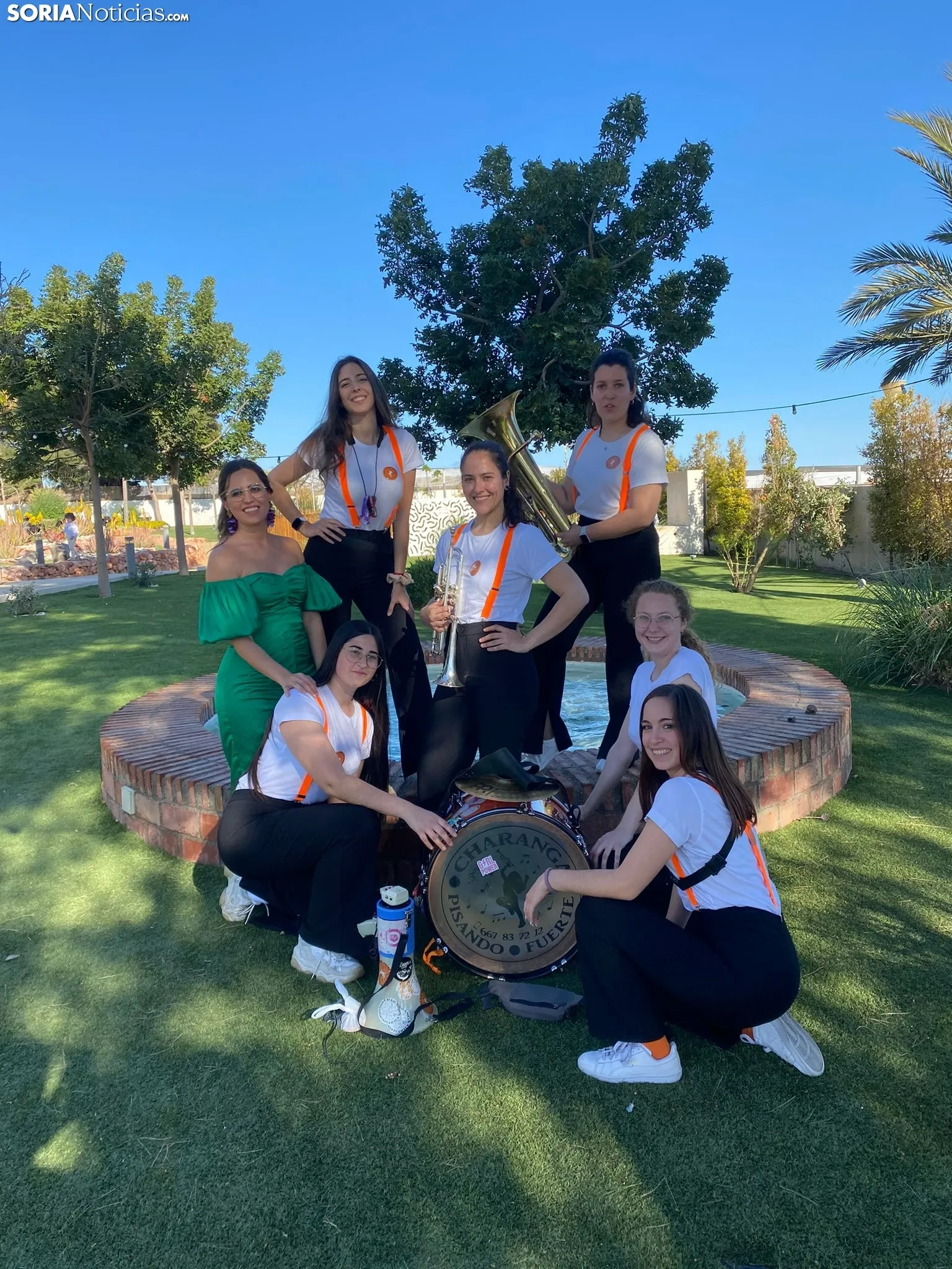 Foto 7 - La primera charanga espa&ntilde;ola compuesta solo por mujeres estar&aacute; en Soria en San Juan "para romperla&rdquo;