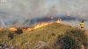 Un incendio en las estribaciones del Moncayo el verano pasado. /SN