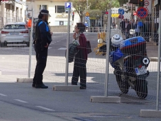 Una imagen de la zona de actuación este lunes. /SN