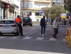 Una imagen de la zona de actuación este lunes. /SN