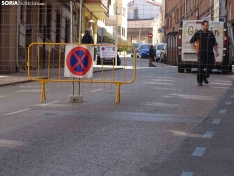 Una imagen de la zona de actuación este lunes. /SN