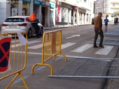Una imagen de la zona de actuación este lunes. /SN