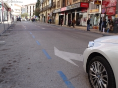 Una imagen de la zona de actuación este lunes. /SN