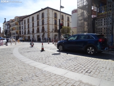 Una imagen de la zona de actuación este lunes. /SN