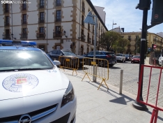 Una imagen de la zona de actuación este lunes. /SN