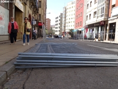 Una imagen de la zona de actuación este lunes. /SN