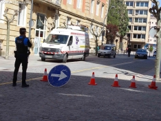 Una imagen de la zona de actuación este lunes. /SN