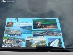 Una imagen de los vehículos en una parcela tras La Arboleda. /SN