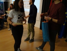 Una imagen del reconocimiento a los jóvenes estudiantes. /SN