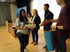 Una imagen del reconocimiento a los jóvenes estudiantes. /SN