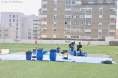 Prácticas de la Guardia Civil en un simulacro de riesgo biológico en Soria. /SN