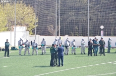 Prácticas de la Guardia Civil en un simulacro de riesgo biológico en Soria. /SN