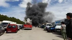 Imágenes del incendio./ SN