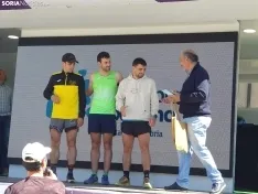 Foto 4 - &Aacute;ngel Matesanz y Sara P&eacute;rez, ganadores del I Trail Soria Puro Ox&iacute;geno