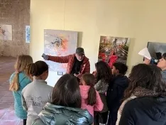Foto 4 - Los alumnos del 'CRA El Jal&oacute;n' aprenden a valorar el arte contempor&aacute;neo