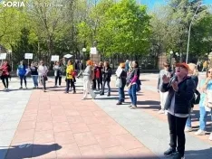 Foto 3 - Las cuidadoras vuelven a reivindicarse en Soria: &ldquo;Traicionadas por los sindicatos e indignadas con la Junta&rdquo;