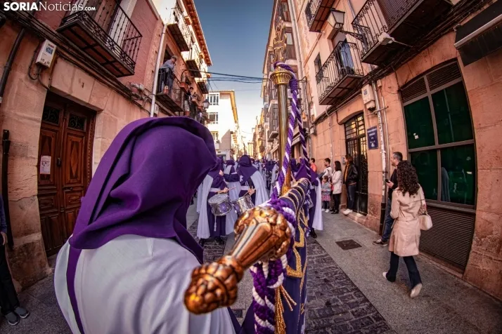 Galer&iacute;a: La Semana Santa de Soria resumida en 100 detalles y enfoques muy particulares