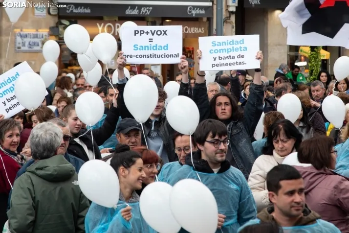 Manifestación por la Sanidad de Soria ¡Ya!