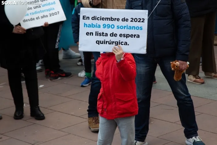 Manifestación por la Sanidad de Soria ¡Ya!