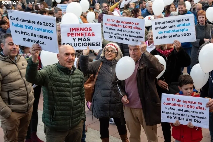 Manifestación por la Sanidad de Soria ¡Ya!