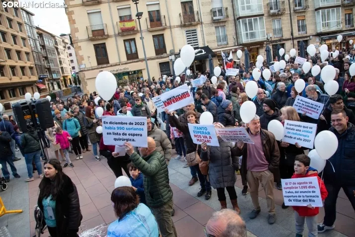 Manifestación por la Sanidad de Soria ¡Ya!
