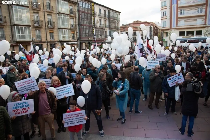 Manifestación por la Sanidad de Soria ¡Ya!
