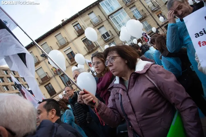 Manifestación por la Sanidad de Soria ¡Ya!