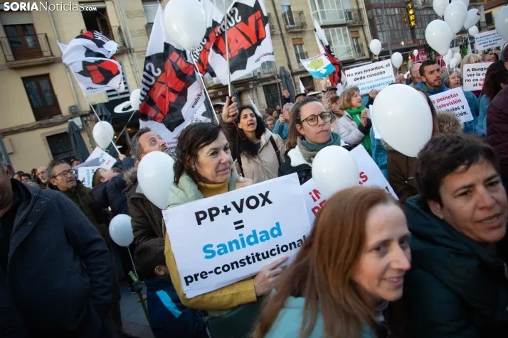 Manifestación por la Sanidad de Soria ¡Ya!