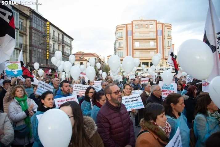 Manifestación por la Sanidad de Soria ¡Ya!