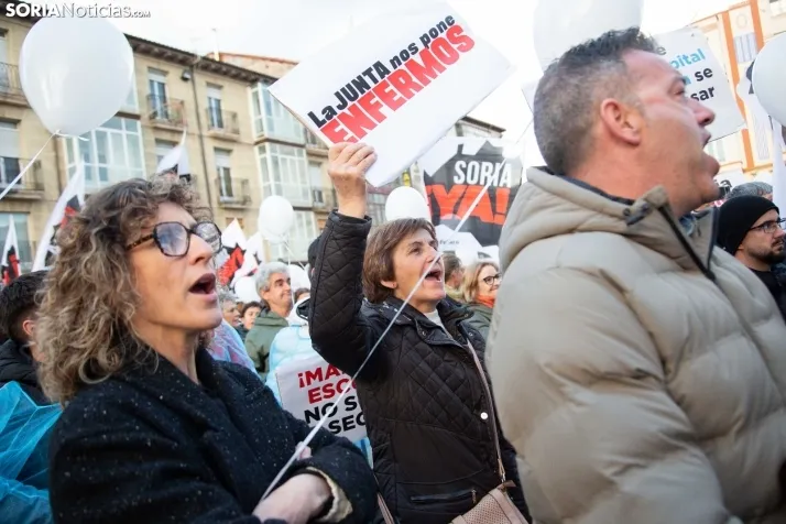 Manifestación por la Sanidad de Soria ¡Ya!