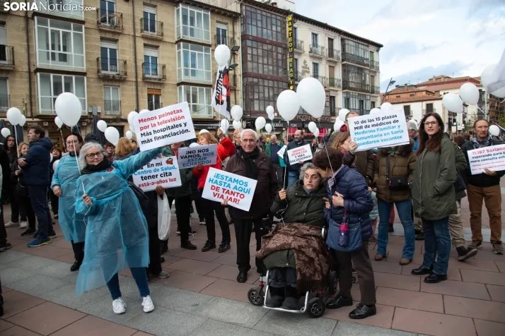 Manifestación por la Sanidad de Soria ¡Ya!