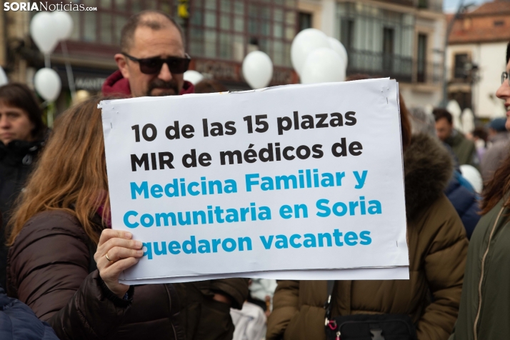Manifestación por la Sanidad de Soria ¡Ya!