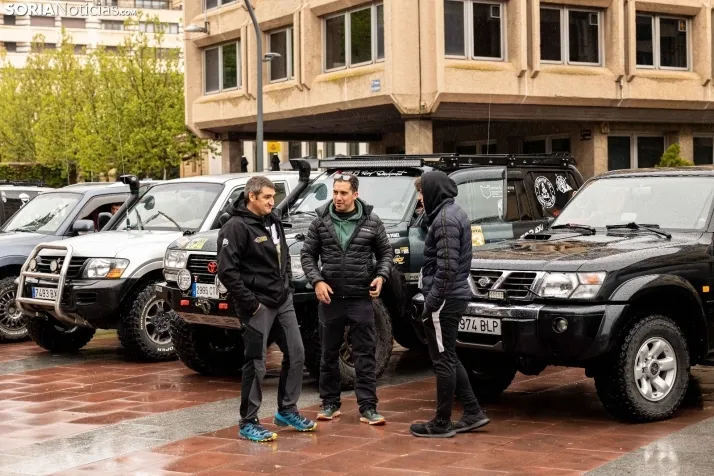 Fotos: Soria da la bienvenida a los 4x4 que van a participar en la III edici&oacute;n de 'Tierras Numantinas'