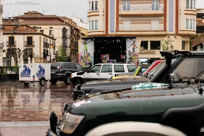 Fotos: Soria da la bienvenida a los 4x4 que van a participar en la III edici&oacute;n de 'Tierras Numantinas'
