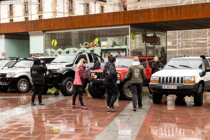 Fotos: Soria da la bienvenida a los 4x4 que van a participar en la III edici&oacute;n de 'Tierras Numantinas'