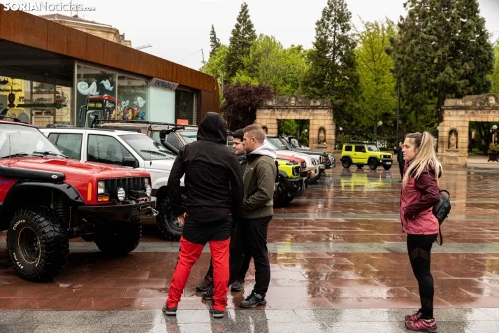 Fotos: Soria da la bienvenida a los 4x4 que van a participar en la III edici&oacute;n de 'Tierras Numantinas'