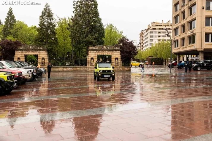 Fotos: Soria da la bienvenida a los 4x4 que van a participar en la III edici&oacute;n de 'Tierras Numantinas'