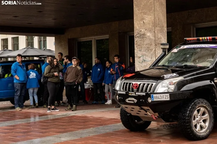 Fotos: Soria da la bienvenida a los 4x4 que van a participar en la III edici&oacute;n de 'Tierras Numantinas'