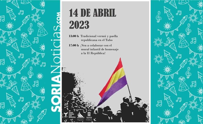 Recuerdo y Diginidad rememorá la II República con un vermú, paella y mural infantil 