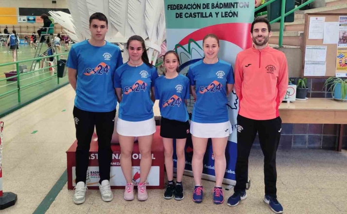 Tres bronces para la cantera del CSB en Medina del Campo