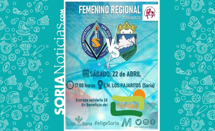 El partido del San José Femenino del sábado, solidario con FIBROAS