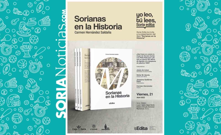 Presentación del libro Sorianas en la Historia este viernes