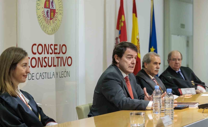 Mañueco ensalza la eficaz labor del Consejo Consultivo de Castilla y León