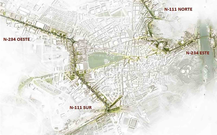 Aprobado el proyecto de humanización de las travesías norte y este de Soria con un presupuesto de 8,9 M&euro;